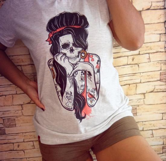 Babylook G Amy Winehouse Skull