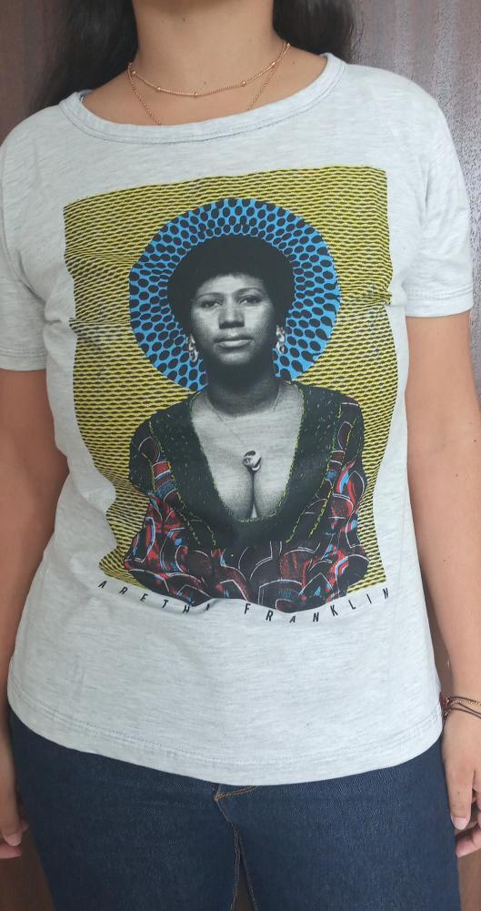 T-shirt M Aretha Franklin