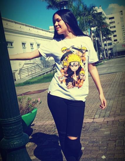 Camiseta P Naruto branca